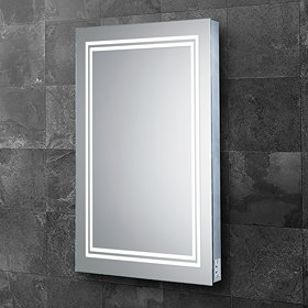 HIB Boundary 60 LED Ambient Rectangular Mirror - 79540600 Large Image