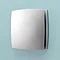 HIB Breeze Wall Mounted Bathroom Fan with Timer & Humidity Sensor - Matt Silver - 31400
