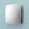 HIB Breeze Wall Mounted Bathroom Fan with Timer - Matt Silver - 31300 Large Image