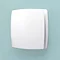 HIB Breeze Wall Mounted Bathroom Fan with Timer - White - 31100 Large Image