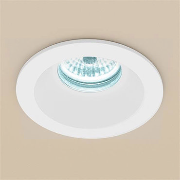 HIB Calibre Round Recessed LED Showerlight - Cool White - 5970  Profile Large Image