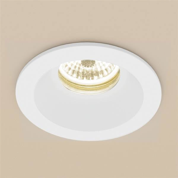 HIB Calibre Round Recessed LED Showerlight - Warm White - 5980 Large Image