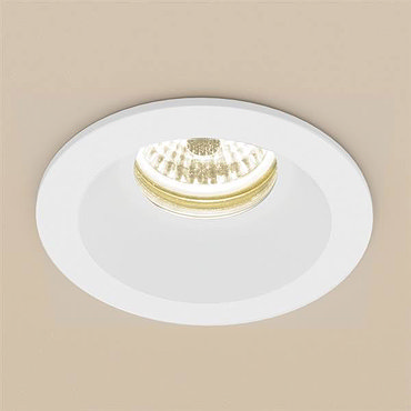 HIB Calibre Round Recessed LED Showerlight - Warm White - 5980  Profile Large Image