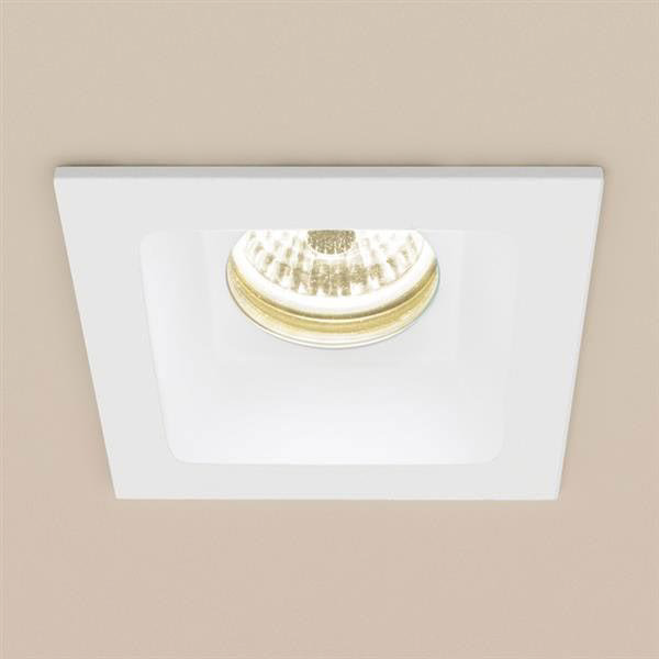 HIB Calibre Square Recessed LED Showerlight - Warm White - 5960 Large Image