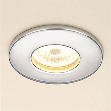 HIB Chrome Fire Rated LED Showerlight - Warm White - 5780  Profile Large Image