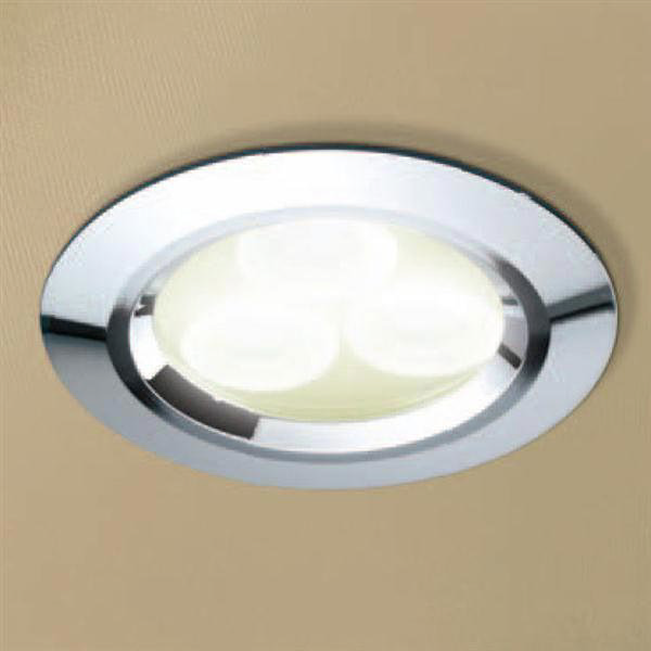 HIB Chrome LED Showerlight - Warm White - 5820 Large Image
