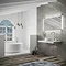HIB Connect 120 Bluetooth LED Ambient Rectangular Mirror - 78766000 In Bathroom Large Image