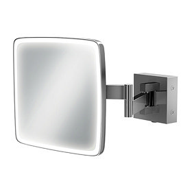 HIB Eclipse Square LED Magnifying Mirror - 21200 Large Image