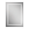 HIB Edge 50 LED Illuminated Aluminium Mirror Cabinet