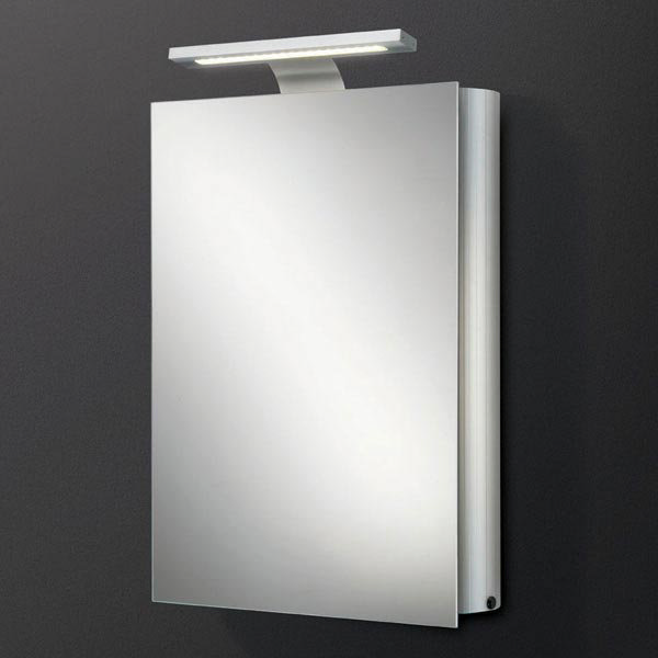 HIB Electron LED Mirror Aluminium Cabinet - 42600 Large Image
