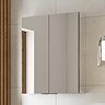 HIB Eris 60 Aluminium Mirror Cabinet