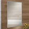 HIB Essence 50 Recessed Aluminium Mirror Cabinet - 51000 Large Image