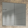 HIB Essence 80 Recessed Aluminium Mirror Cabinet - 51200 Large Image