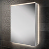 HIB Ether 50 LED Illuminated Aluminium Mirror Cabinet