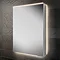 HIB Ether 50 LED Illuminated Aluminium Mirror Cabinet - 50500 Large Image