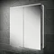 HIB Ether 60 LED Illuminated Aluminium Mirror Cabinet