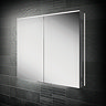 HIB Ether 80 LED Illuminated Aluminium Mirror Cabinet