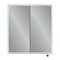 HIB Exos 60 LED Illuminated Mirror Cabinet