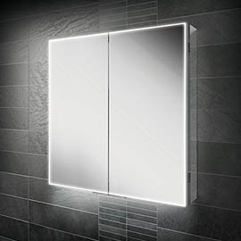 HIB Exos 80 LED Illuminated Mirror Cabinet - 53800 Medium Image