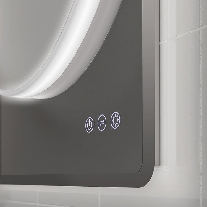 HIB Frontier 70 LED Illuminated Mirror - 78726000 Profile Large Image