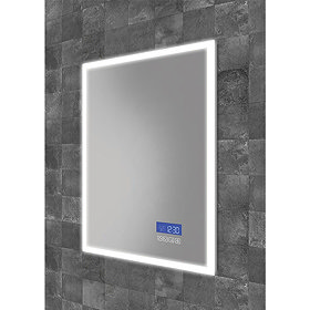 HIB Globe Plus 50 Bluetooth LED Illuminated Mirror - 78721000 Large Image