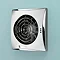 HIB Hush Wall Mounted Bathroom Fan with Timer - Chrome - 33100 Large Image