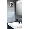 HIB Hush Wall Mounted Bathroom Fan with Timer - White - 31500  Profile Large Image