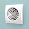 HIB Hush Wall Mounted Bathroom Fan with Timer - White - 31500 Large Image
