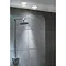 HIB Infuse White Fire Rated LED Showerlight - Warm White - 5920  Profile Large Image