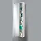 HIB Mercury Aluminium Mirror Cabinet - 43700 Profile Large Image