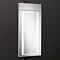 HIB Minnesota Corner LED Gloss White Mirror Cabinet - 9102100 Large Image