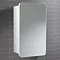 HIB Montana Gloss White Mirror Cabinet - 9101100 Large Image