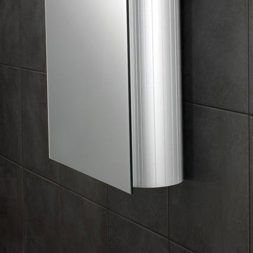 HIB Nitro Aluminium Mirror Cabinet - 42400  Profile Large Image