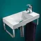 HIB Ocean 40cm Mineral Marble Washbasin - 8780 Large Image