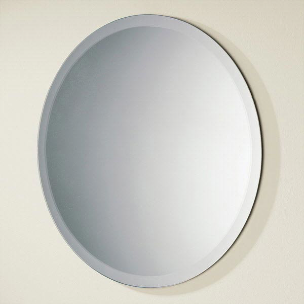 HIB Rondo Circular Bathroom Mirror - 61504000 Large Image