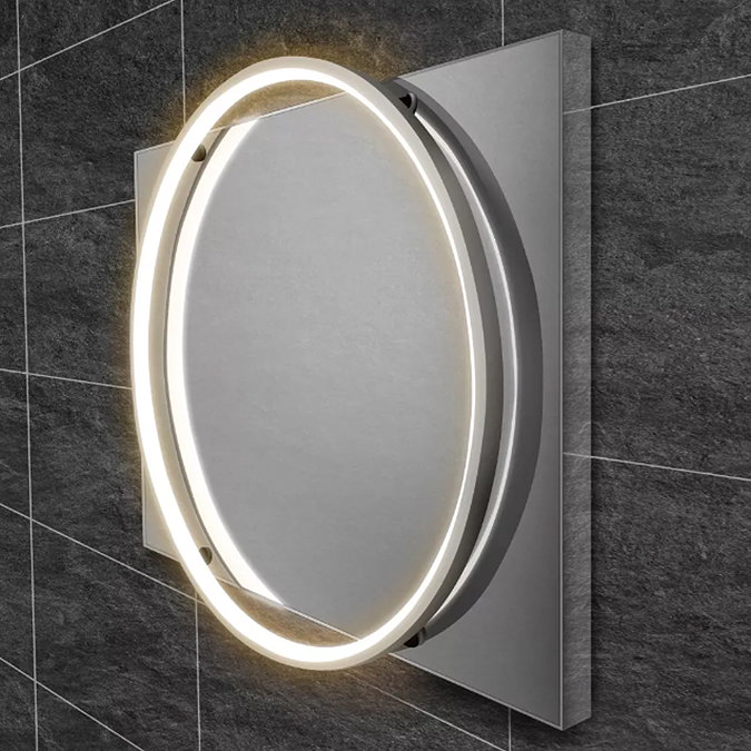 HIB Solas 50 LED Illuminated Mirror (Chrome Frame) - 79510500  Profile Large Image