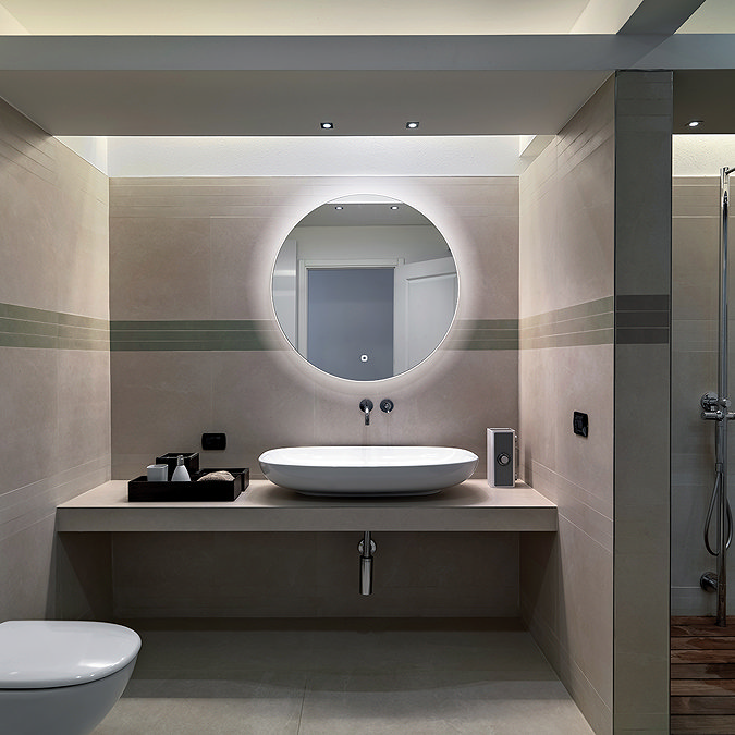 HIB Theme 80 LED Ambient Round Mirror