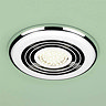 HIB Turbo Chrome Bathroom Inline Fan with LED Lights - Warm White - 33900 Large Image