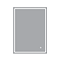 HIB Vanquish 50 Recessed LED Aluminium Mirror Cabinet