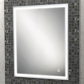 HIB Vanquish 50 Recessed LED Aluminium Mirror Cabinet - 47600 Medium Image