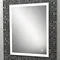 HIB Vanquish 50 Recessed LED Aluminium Mirror Cabinet - 47600 Large Image