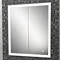 HIB Vanquish 60 Recessed LED Aluminium Mirror Cabinet - 47700 Large Image
