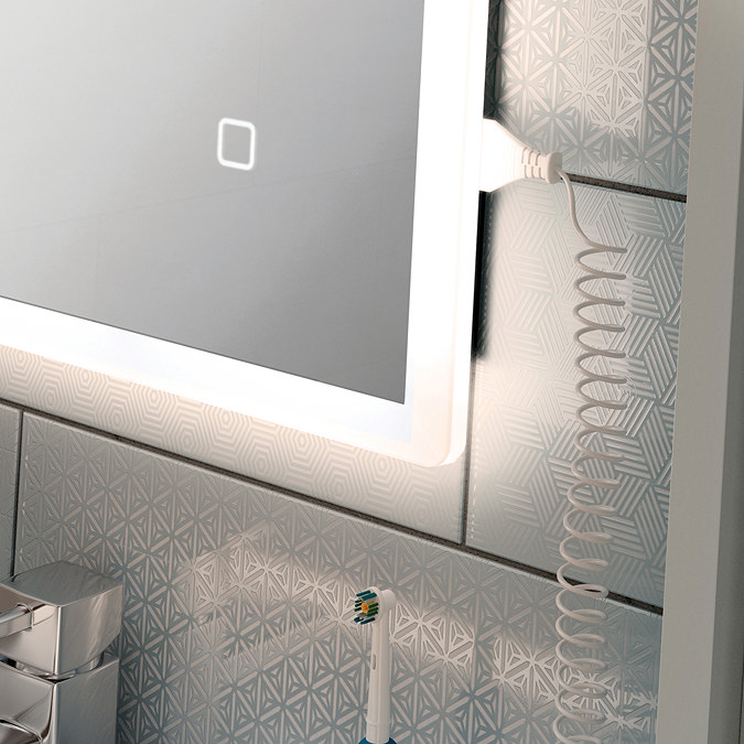 HIB Vega 50 LED Ambient Rectangular Mirror - 78750000 Profile Large Image