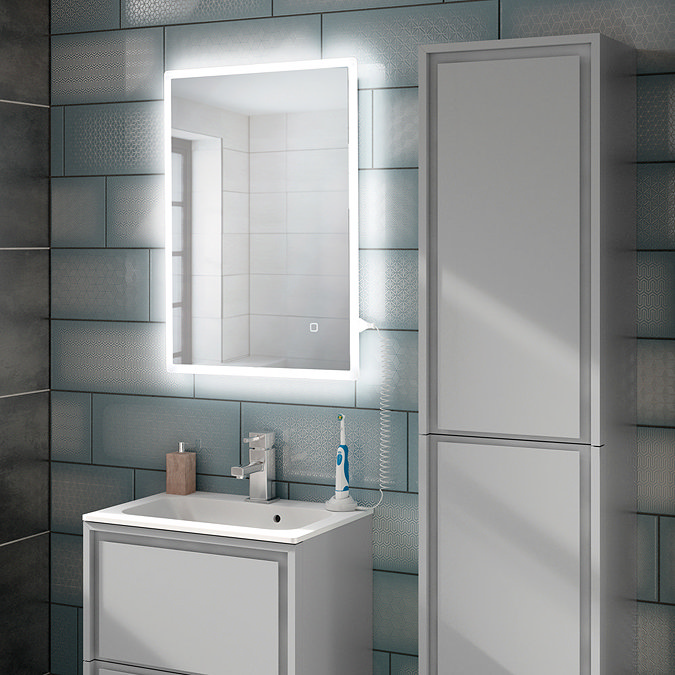 HIB Vega 50 LED Ambient Rectangular Mirror
