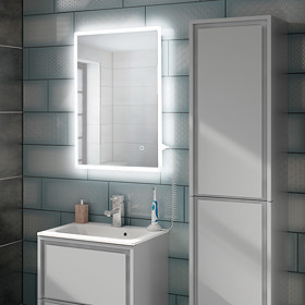 HIB Vega 50 LED Ambient Rectangular Mirror