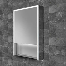 HIB Verve 50 LED Illuminated Mirror Cabinet - 52700 Medium Image