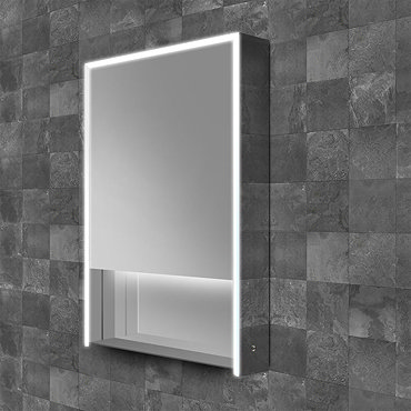 HIB Verve 50 LED Illuminated Mirror Cabinet - 52700  Profile Large Image