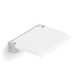 HiB White Shower Seat -  ACSSWHI01 Medium Image