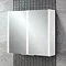 HIB Xenon 80 LED Mirror Cabinet - 46200  Standard Large Image