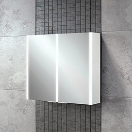 HIB Xenon 80 LED Mirror Cabinet